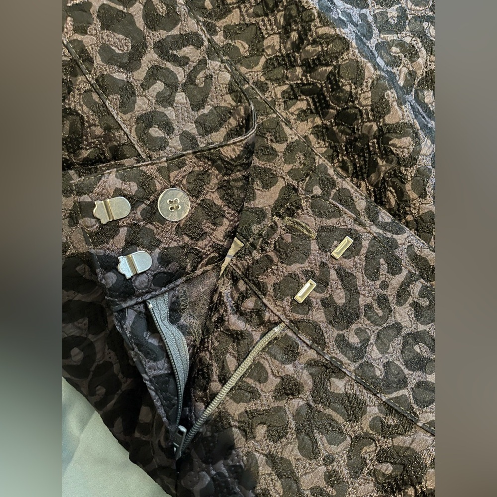 Ann Taylor Leopard Print Pants - Size 2P
